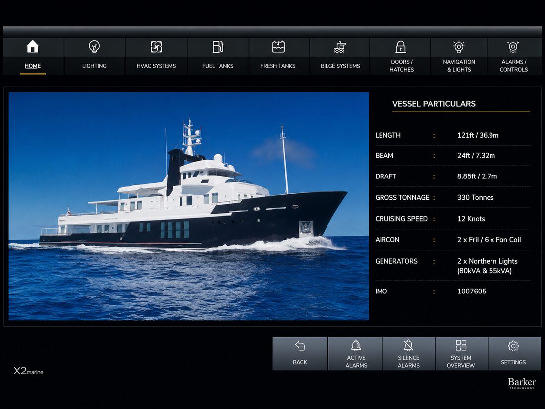 39m RMK Shipyard M/Y Jasmin — Automation System Refit